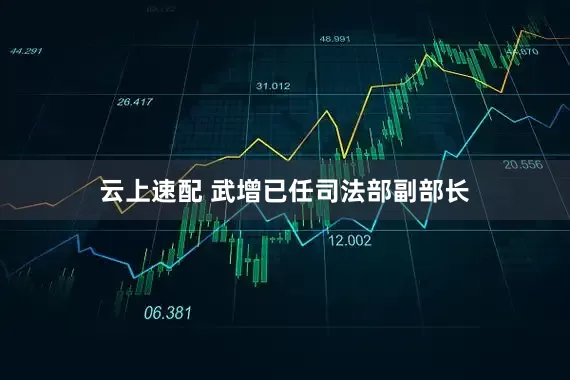 云上速配 武增已任司法部副部长