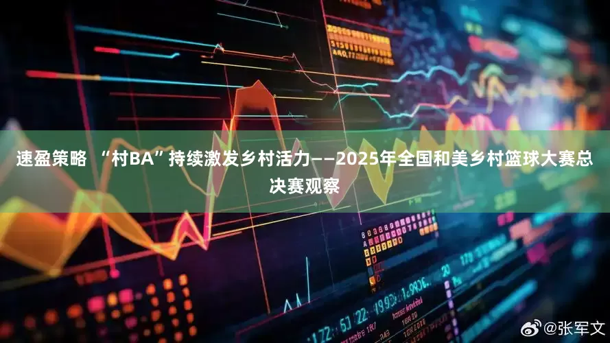 速盈策略  “村BA”持续激发乡村活力——2025年全国和美乡村篮球大赛总决赛观察